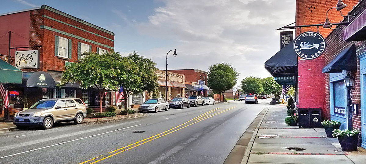 Downtown Kernersville NC