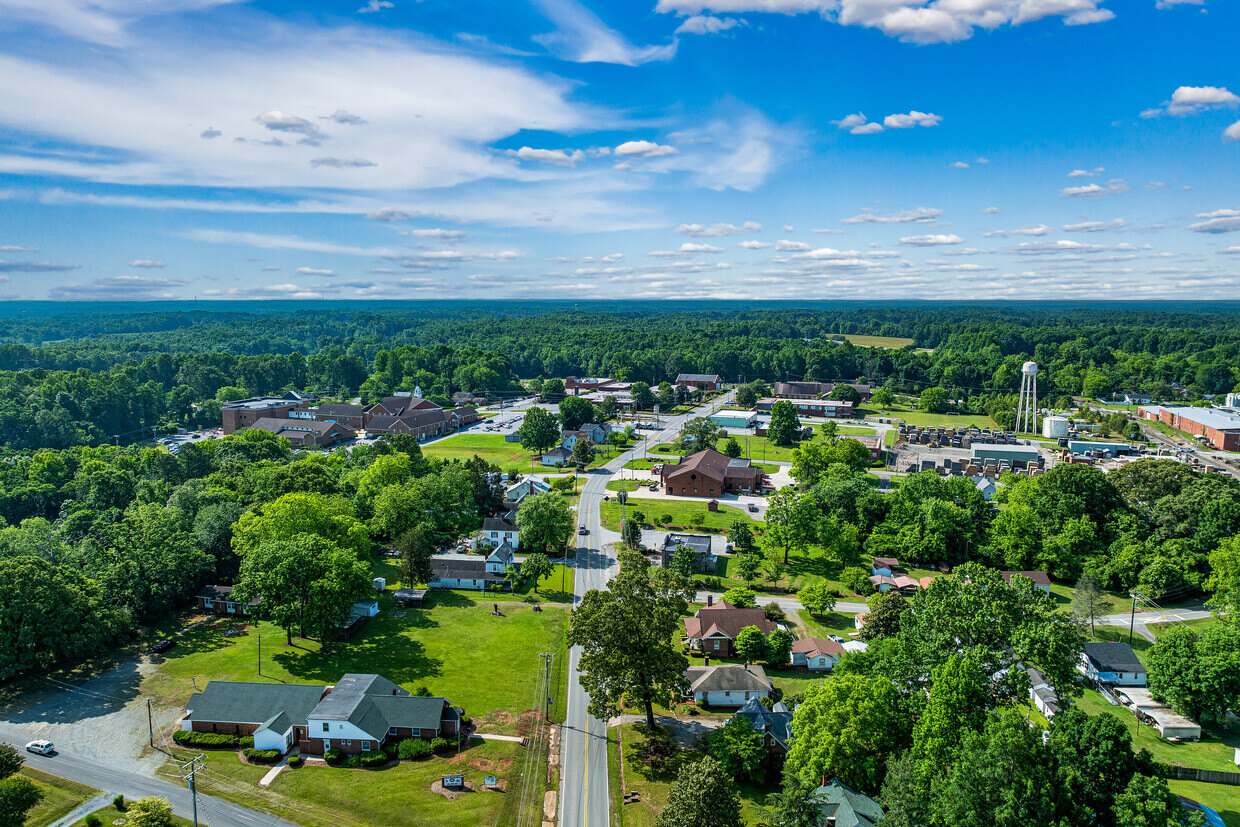 Pleasant Garden NC Aerial View